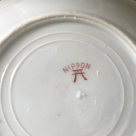 Vintage Nippon Japanese Hand Painted Teacups and Saucers - Picture 10 of 10